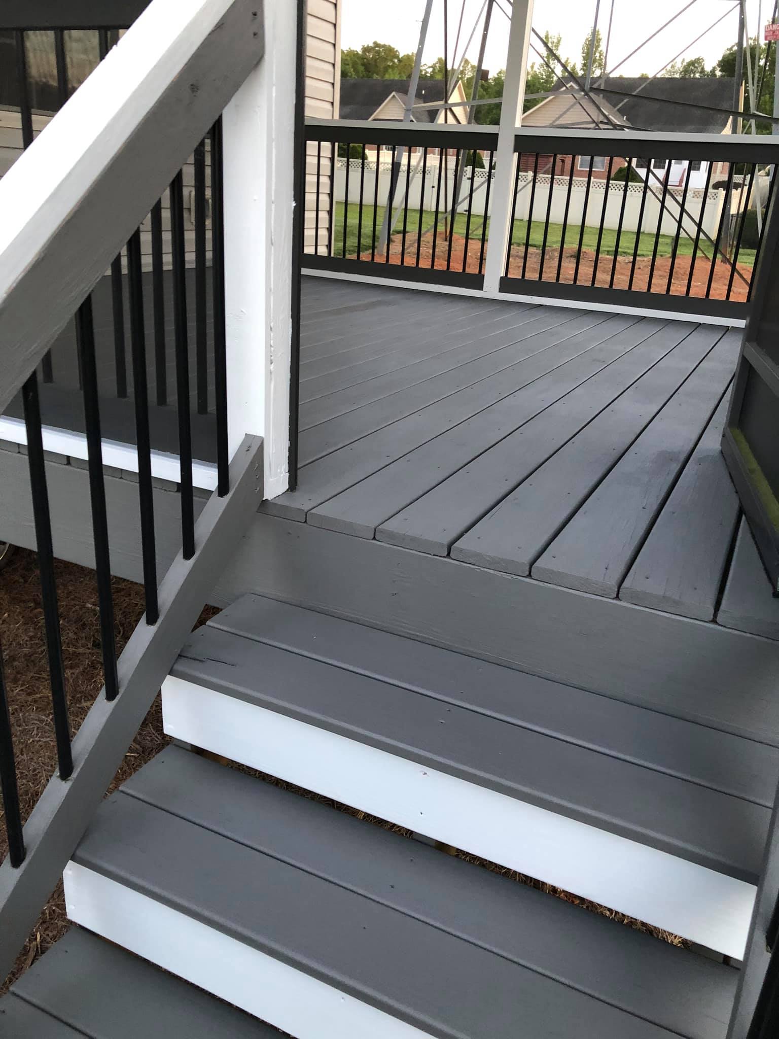 Deck Painted